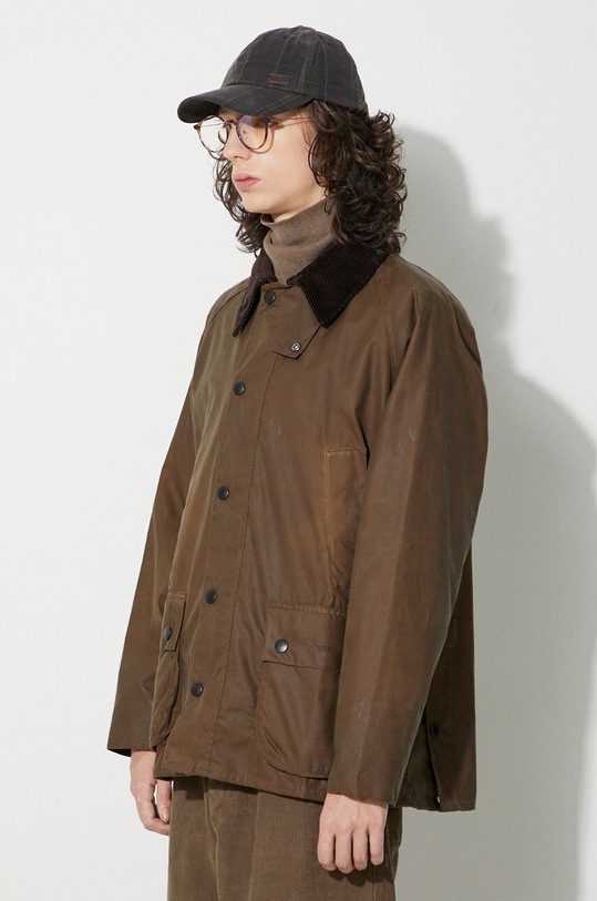 Barbour kurtka Bedale Wax Jacket brązowy MWX0018