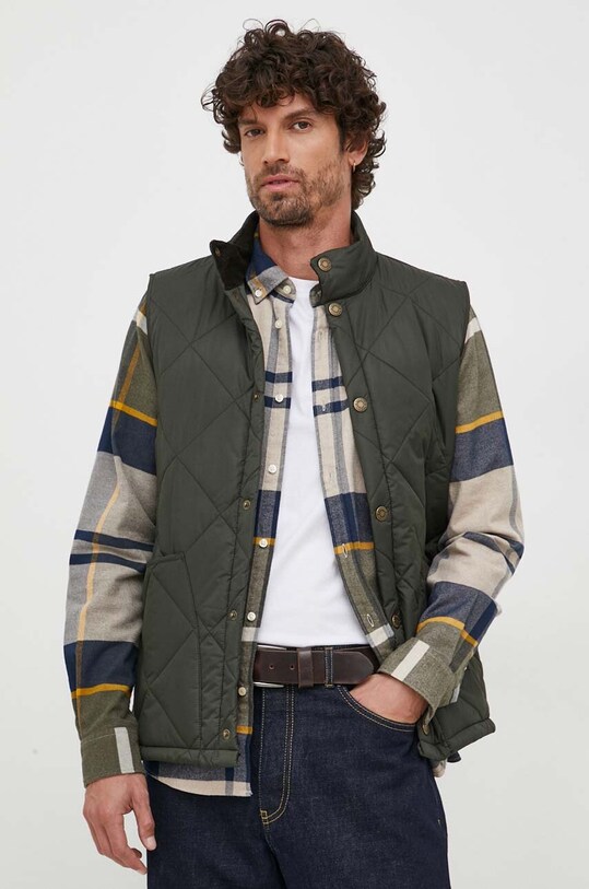 Αμάνικο μπουφάν Barbour άλλο πράσινο MGI0220
