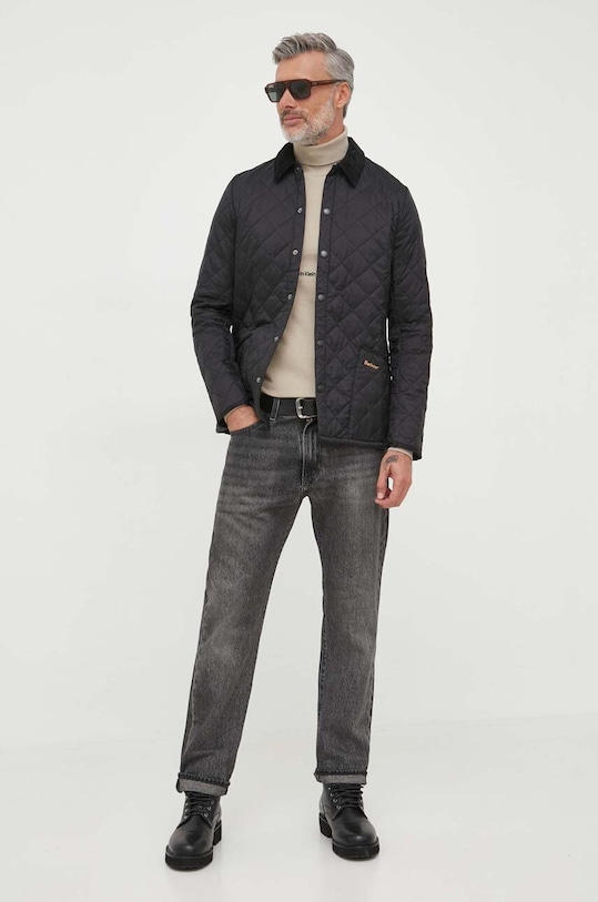 Barbour kurtka Heritage Liddesdale Quilted Jacket MQU0240 czarny AA00