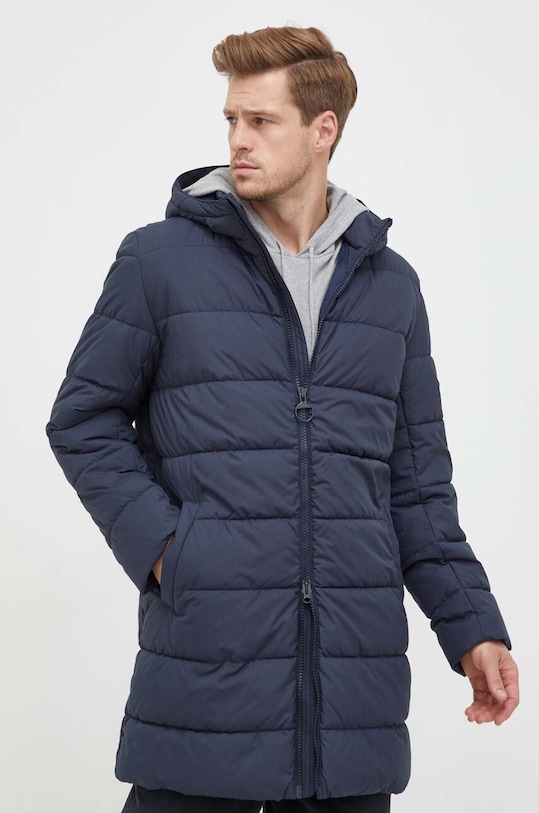 Jakna Barbour s kapuljačom mornarsko plava MQU1717