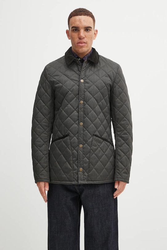 Куртка Barbour без капюшона зелений MQU1722