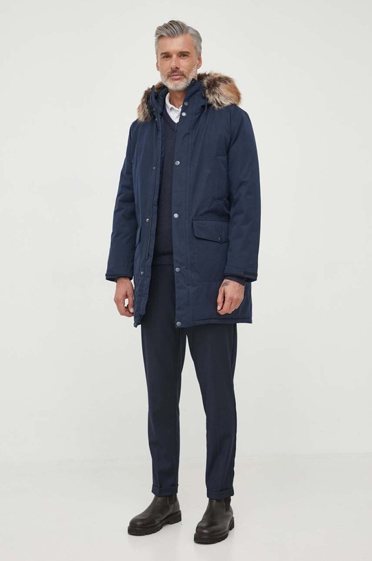 Barbour hanorac cu captuseala bleumarin MWB1087