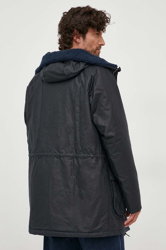 Barbour parka bawełniana MWX2191 granatowy AW23