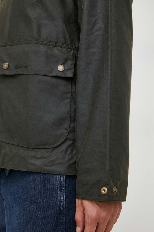 Βαμβακερό σακάκι Barbour πράσινο MWX2205