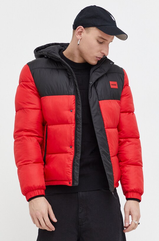 Μπουφάν HUGO 50496235 κόκκινο AW23