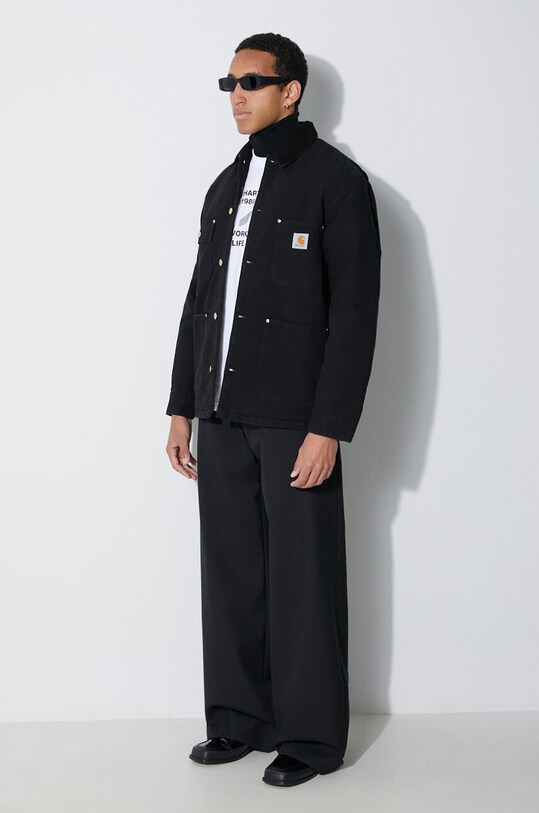 Carhartt WIP denim jacket I027357.00E3K black AW23