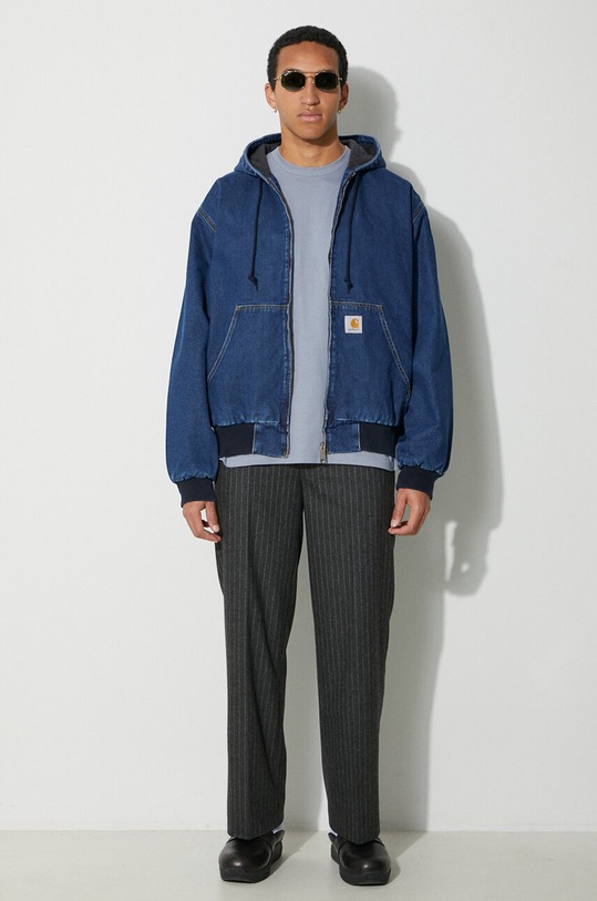 Carhartt WIP denim jacket I032232.0106 navy AW23