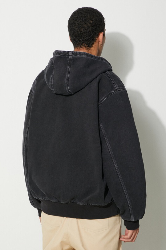 Τζιν μπουφάν Carhartt WIP I032232.8906 μαύρο AW23