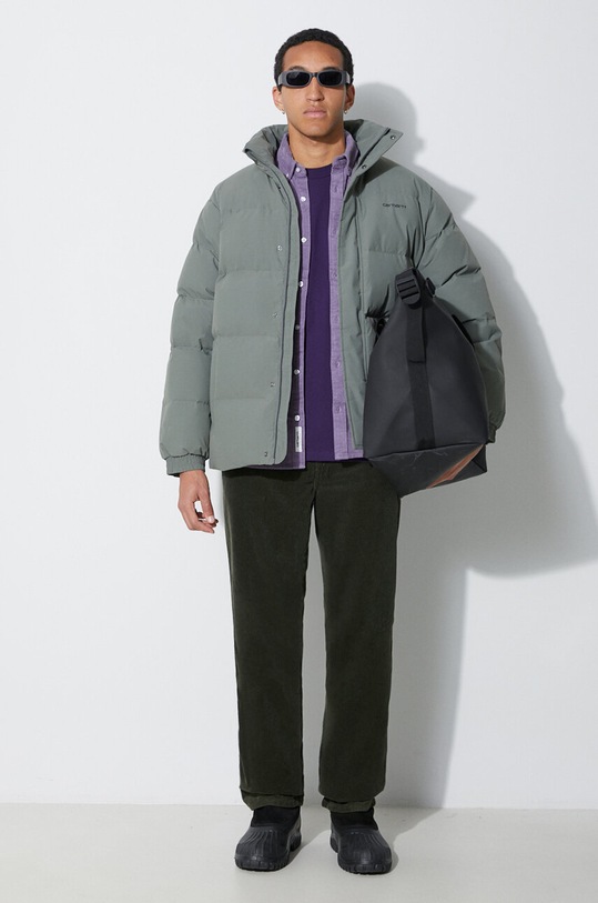 Pernata jakna Carhartt WIP I029450.1QCXX zelena AW23