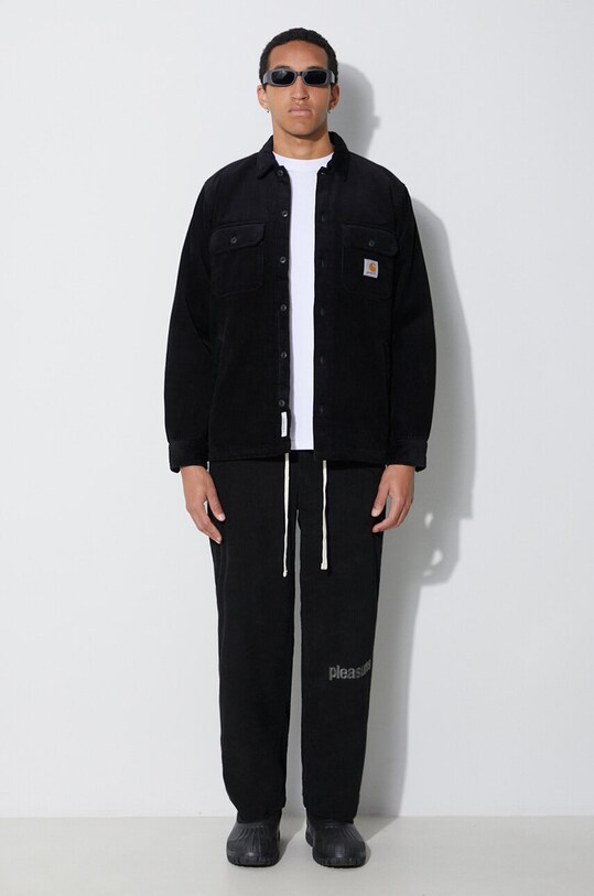 Carhartt WIP corduroy jacket I028827.89XX black AW23
