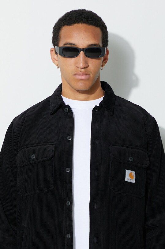 Carhartt WIP corduroy jacket I028827.89XX black