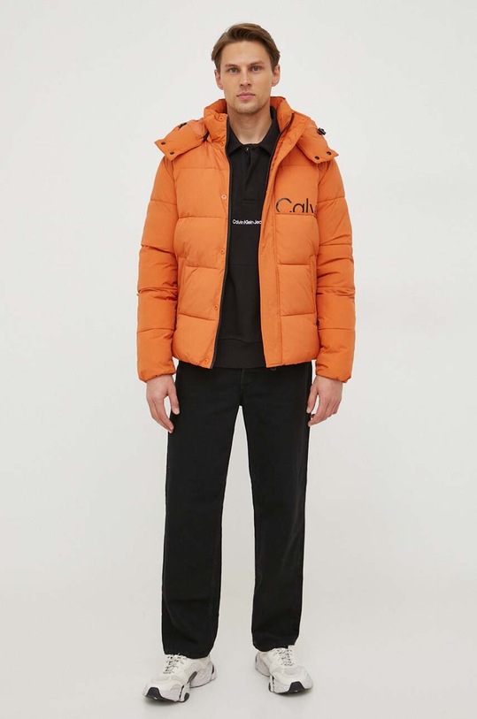 Calvin Klein Jeans geaca J30J323708 portocaliu AW23