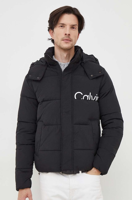 Bunda Calvin Klein Jeans zateplené čierna J30J323708