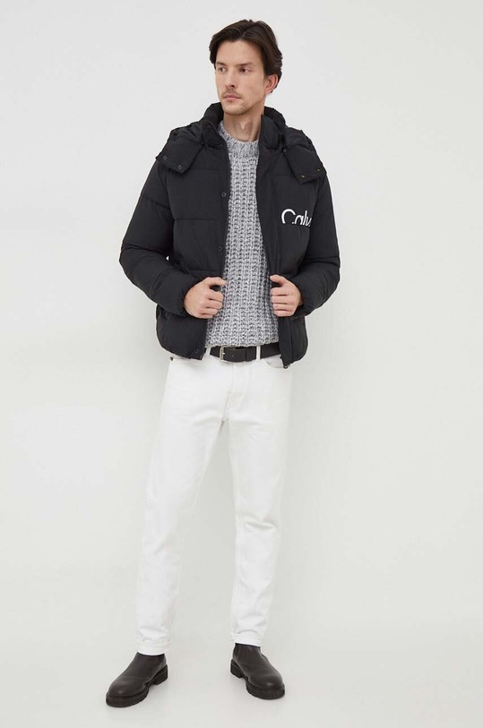 Calvin Klein Jeans kurtka J30J323708 czarny AW23