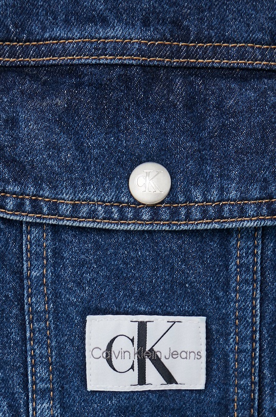 Calvin Klein Jeans kurtka jeansowa niebieski J30J323905
