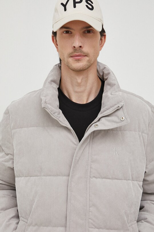Calvin Klein Jeans giacca in velluto a coste grigio J30J324059