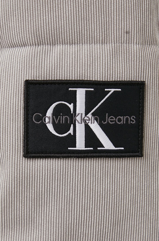 Calvin Klein Jeans kurtka sztruksowa J30J324059 szary