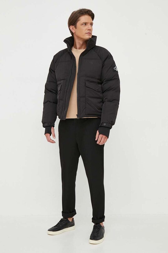 Bunda Calvin Klein Jeans J30J324064 čierna AW23