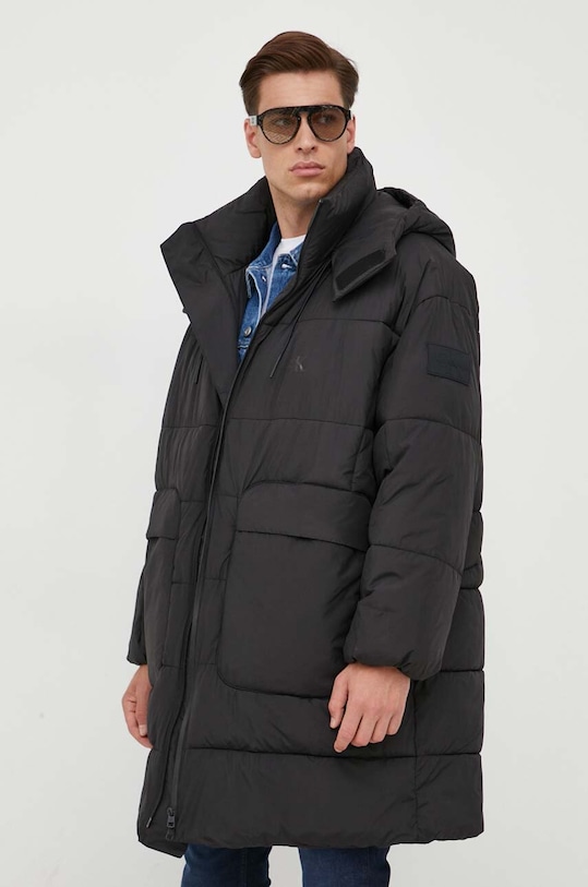 Calvin Klein Jeans kurtka pozostałe czarny J30J324078