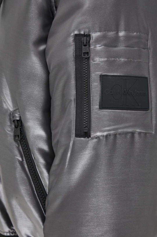 Jakna Calvin Klein Jeans J30J324079 srebrna