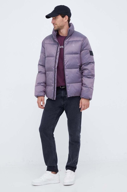 Calvin Klein Jeans kurtka J30J324081 fioletowy AW23