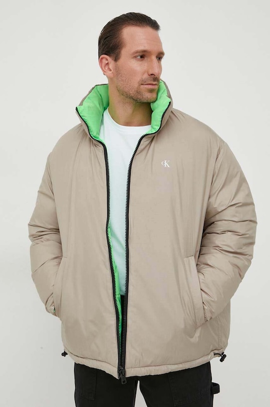 Двусторонняя куртка Calvin Klein Jeans J30J324438 бежевый AW23