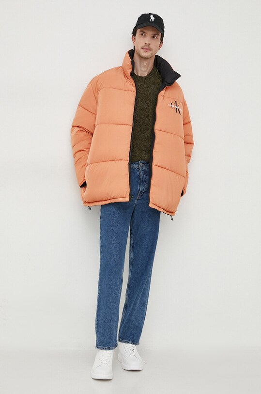 Oblečenie Obojstranná bunda Calvin Klein Jeans J30J324438 čierna