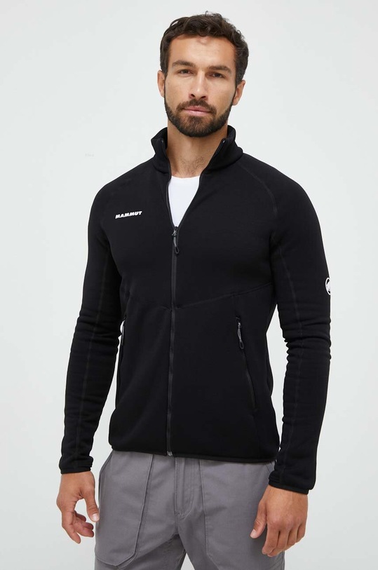 Sportovní mikina Mammut Aconcagua ML černá 1014.04301