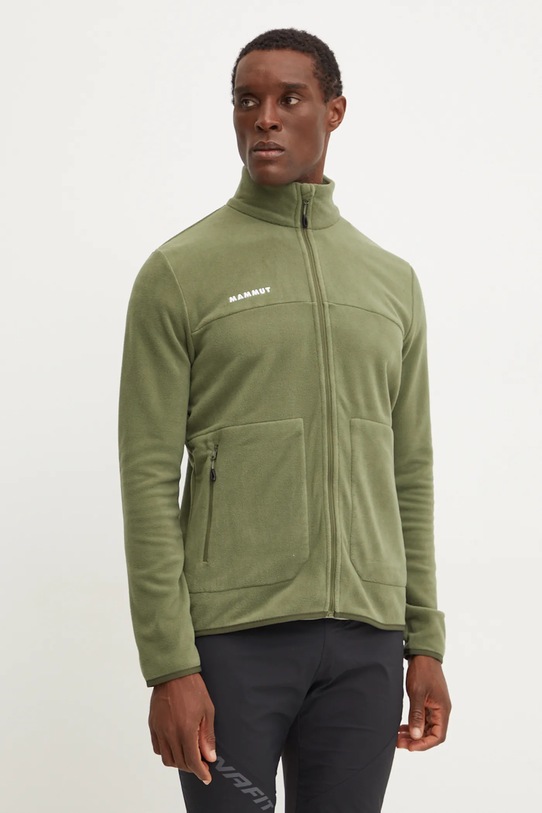 Mammut bluza sportowa Innominata Light ML bez kaptura zielony 1014.04360