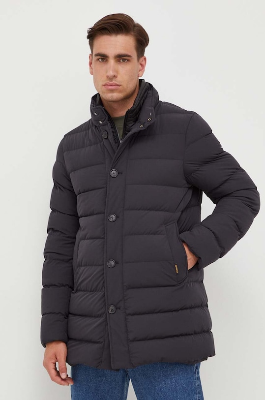 Hetrego geaca de puf cu captuseala negru 8K431