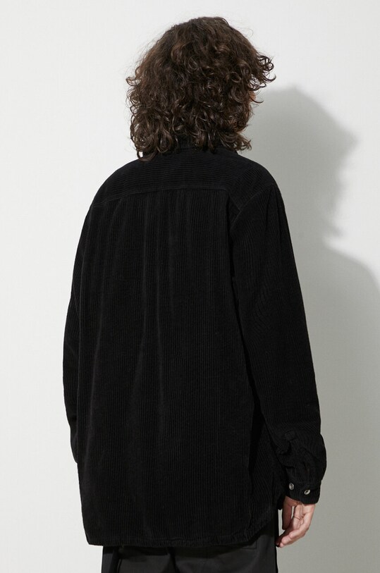 Clothing Rick Owens corduroy jacket DU02C5755.HC black