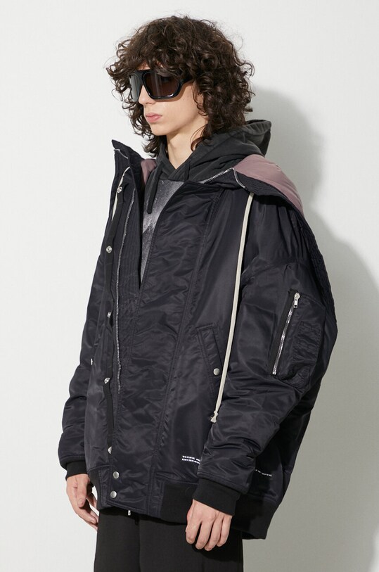 Bunda Rick Owens černá DU02C5765.BRER1