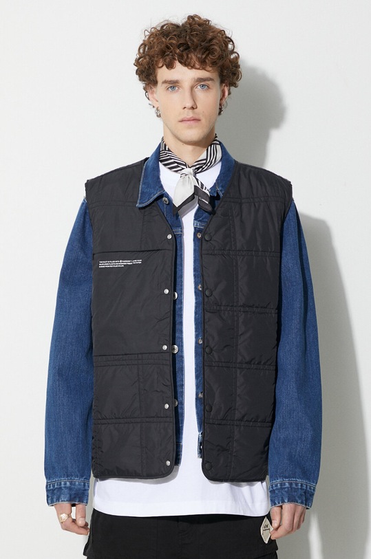 Pangaia vest black 10000530