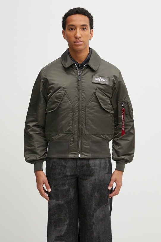 Яке Alpha Industries зелен 100102.03