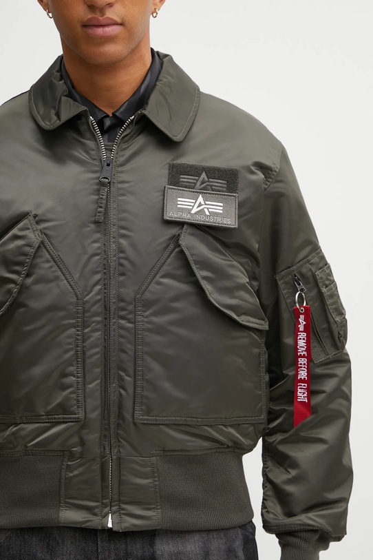 Яке Alpha Industries зелен 100102.03
