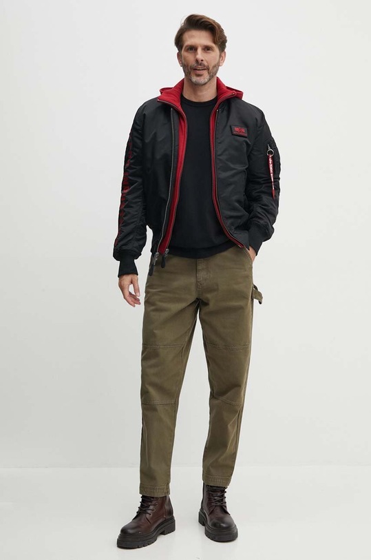 Bomber jakna Alpha Industries MA-1 D-Tec SE 133104.94 crna AW23