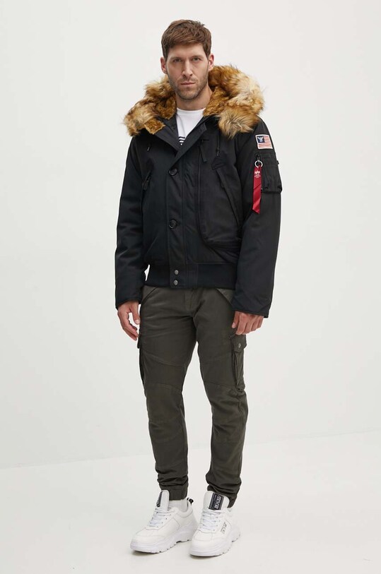 Alpha Industries kurtka Polar Jacket SV 133141.03 czarny AW23