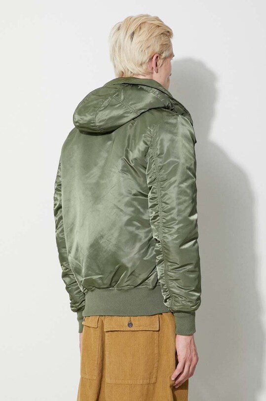 Clothing Alpha Industries jacket MA-1 Hooded 158104.01 green
