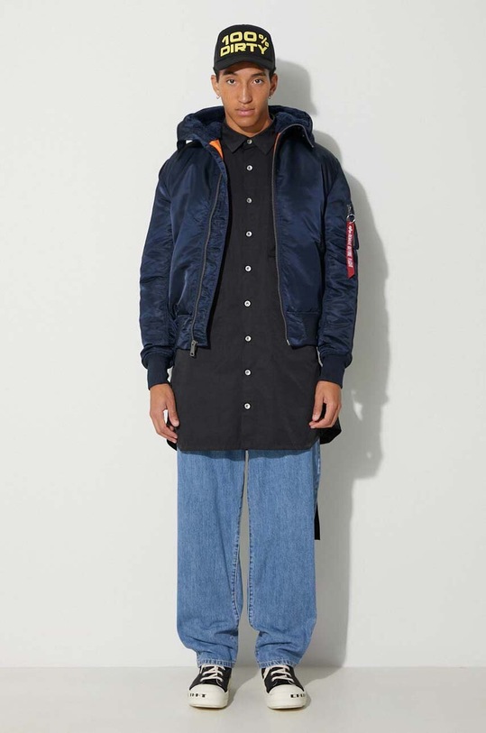 Jakna Alpha Industries MA-1 158104.07 plava AW24