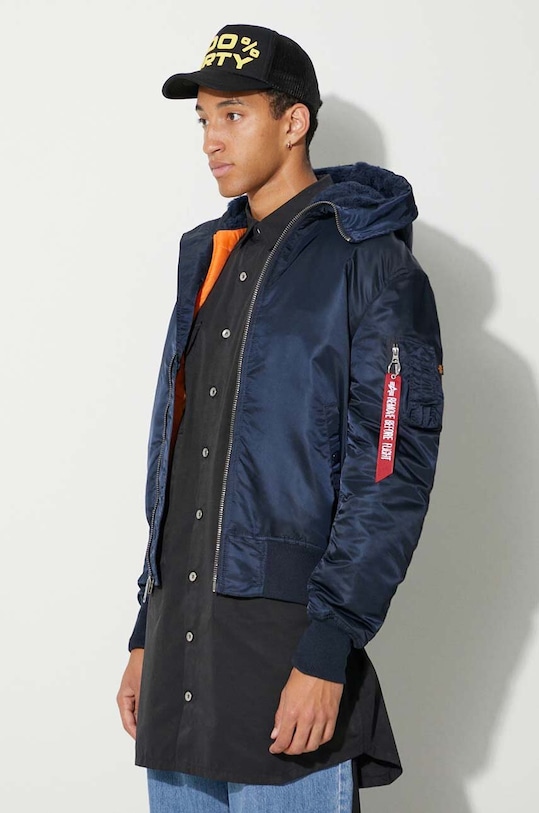 Куртка Alpha Industries Hooded голубой 158104.07
