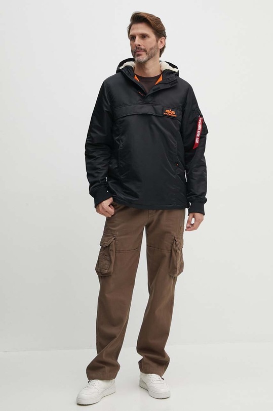 Alpha Industries rövid kabát HPO Anorak 178139.03 fekete AW23
