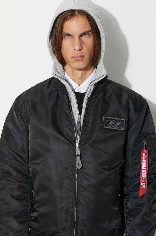 Яке бомбър Alpha Industries MA-1 D-Tec 183110.03 черен