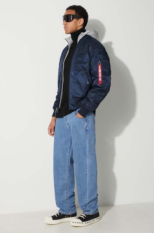 Alpha Industries giacca bomber MA-1 D-Tec 183110.07 blu AW23