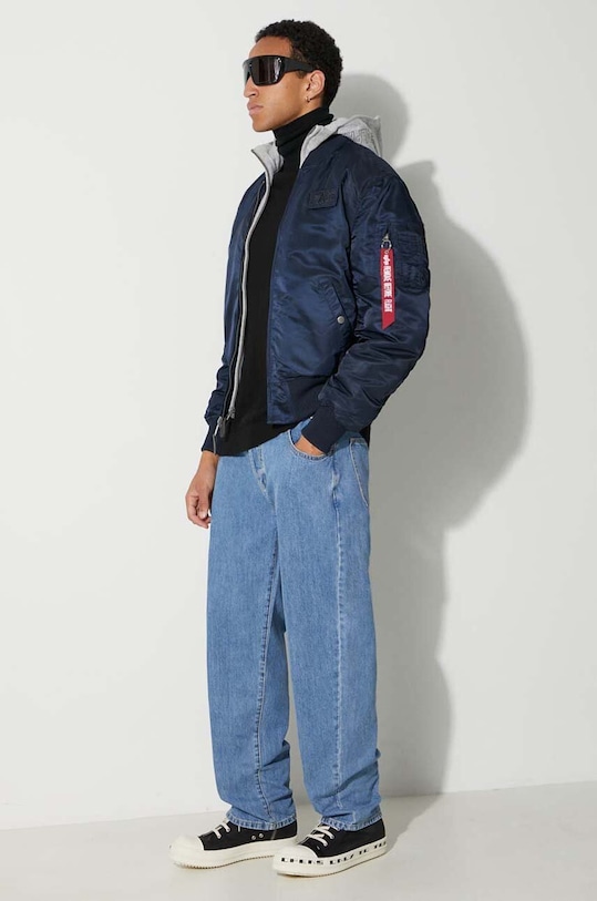 Bomber jakna Alpha Industries MA-1 D-Tec 183110.07 plava AW25