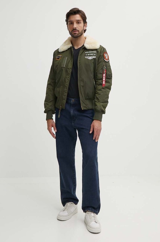 Bomber bunda Alpha Industries Injector III Air Force 198113.257 zelená AW23