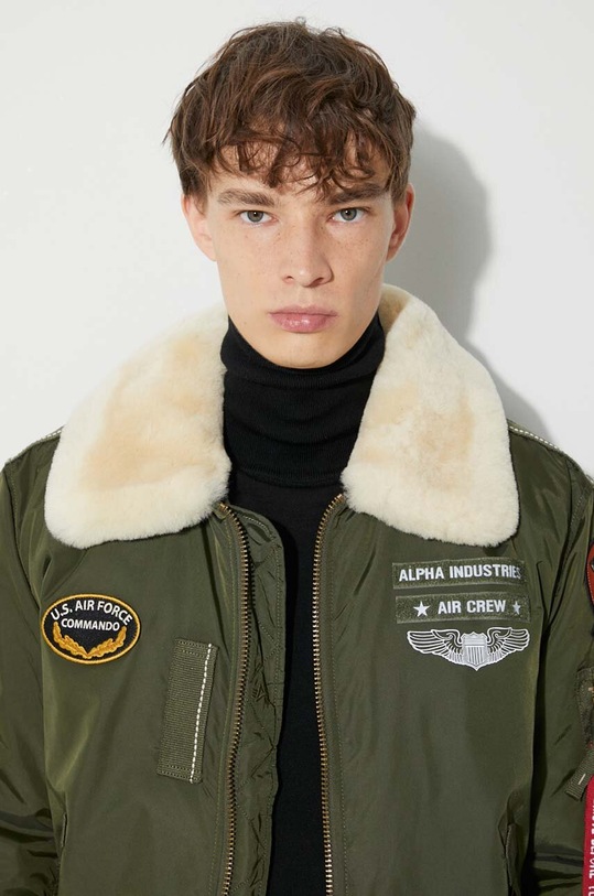 Alpha Industries bomber jacket Injector III Air Force 198113.257 green