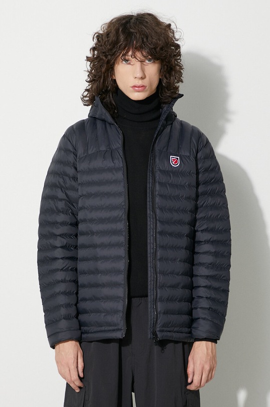 Μπουφάν Fjallraven Expedition Lätt μεταβατικό μαύρο F86119.550