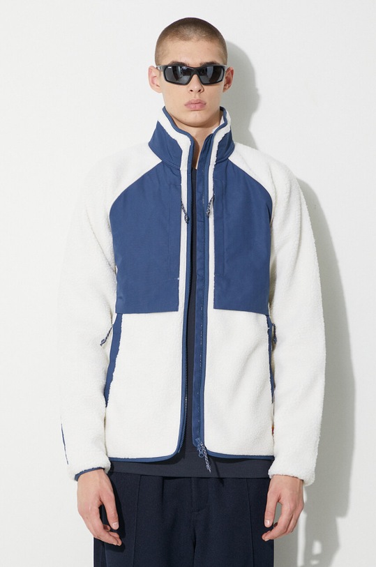 Μπουφάν Fjallraven Vardag Pile μεταβατικό μπλε F87164.113.534