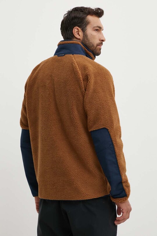Ρούχα Μπουφάν Fjallraven Vardag Pile F87164.230.560 καφέ