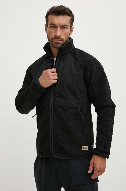 Μπουφάν Fjallraven Vardag Pile άλλο μαύρο F87164.550.550